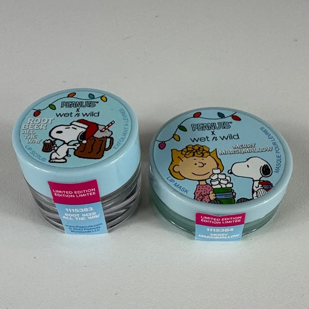 NWT Wet n Wild Peanuts Lip Care Duo Set of 2